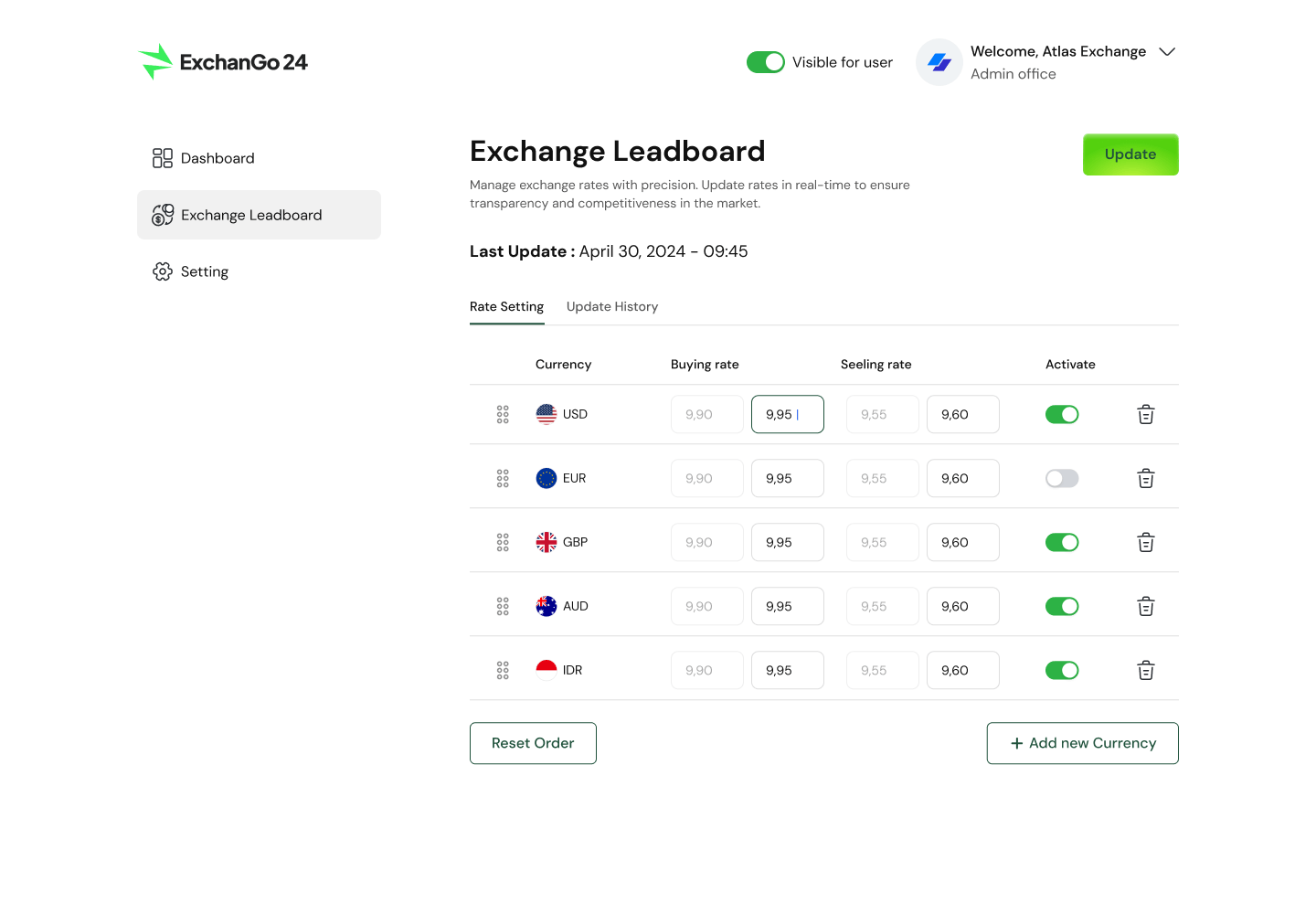 ExchanGo24 is an exchange rate comparison and management platform that helps users find the best currency exchange rates at physical money changer locations near them. - Image 12