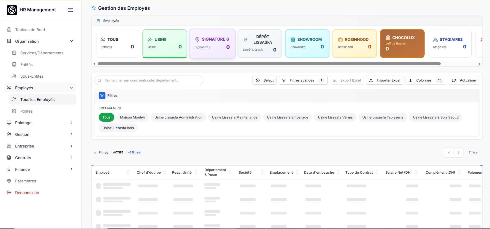 An internal HR management application built specifically for managing employee information, attendance, payroll, and HR operations. The system prioritizes data security and privacy above all else, ensuring that sensitive employee information remains protected and confidential. - Image 2
