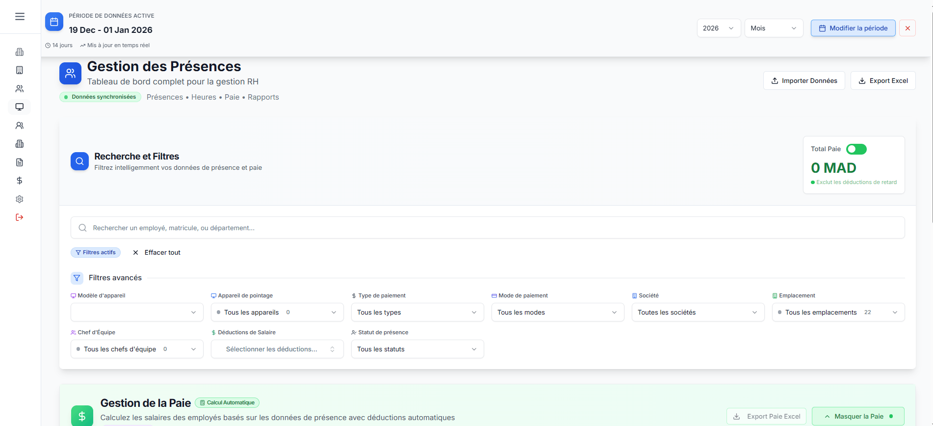 An internal HR management application built specifically for managing employee information, attendance, payroll, and HR operations. The system prioritizes data security and privacy above all else, ensuring that sensitive employee information remains protected and confidential. - Image 3