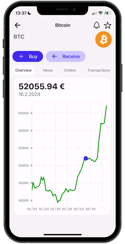 A cross-platform mobile application built with React Native and TypeScript, featuring fluid animations, secure authentication, interactive charts, and polished UI states—crafted for a native-feeling experience on iOS and Android. - Image 14