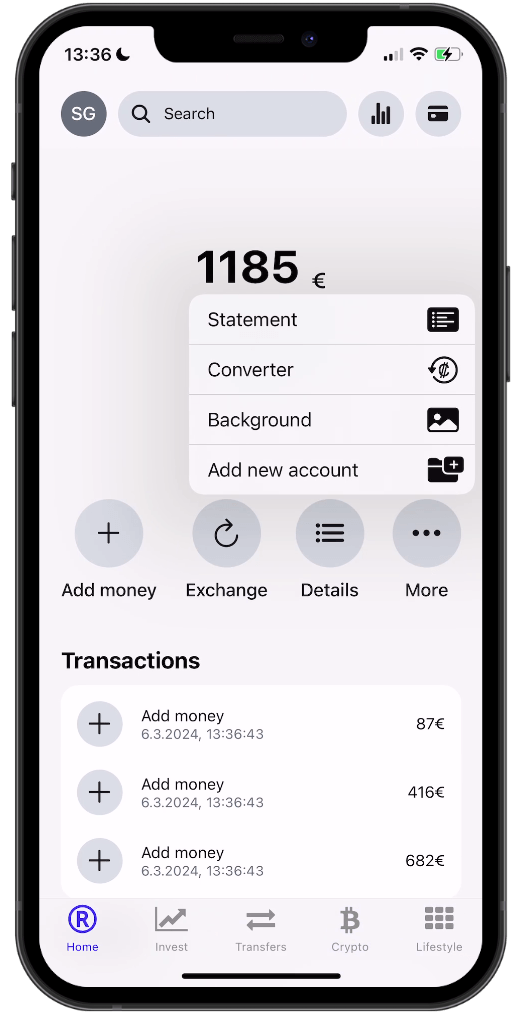 A cross-platform mobile application built with React Native and TypeScript, featuring fluid animations, secure authentication, interactive charts, and polished UI states—crafted for a native-feeling experience on iOS and Android. - Image 10