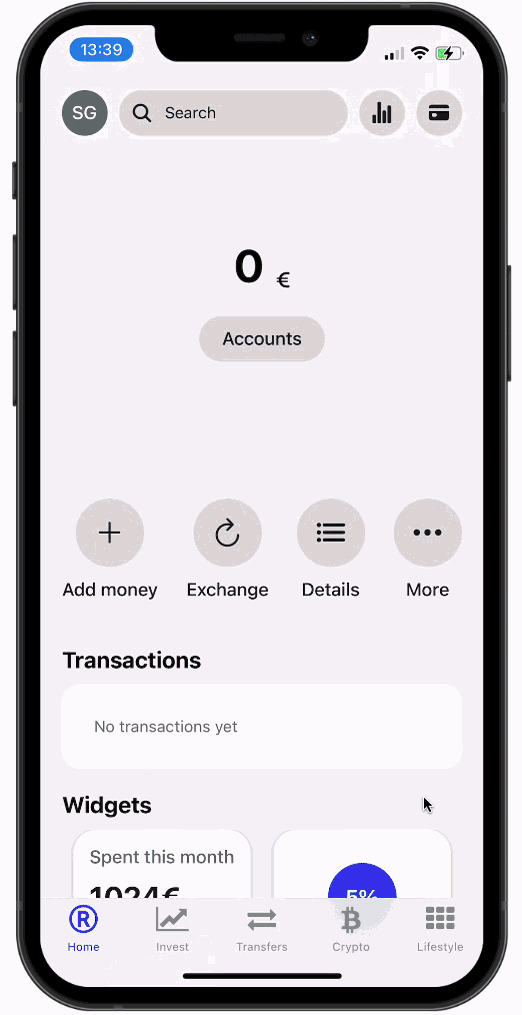 A cross-platform mobile application built with React Native and TypeScript, featuring fluid animations, secure authentication, interactive charts, and polished UI states—crafted for a native-feeling experience on iOS and Android. - Image 2